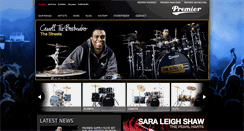 Desktop Screenshot of drumset.premier-percussion.com